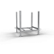 Pallet for crowd barriers | Dimensions: 900 x 775 x 825 mm
